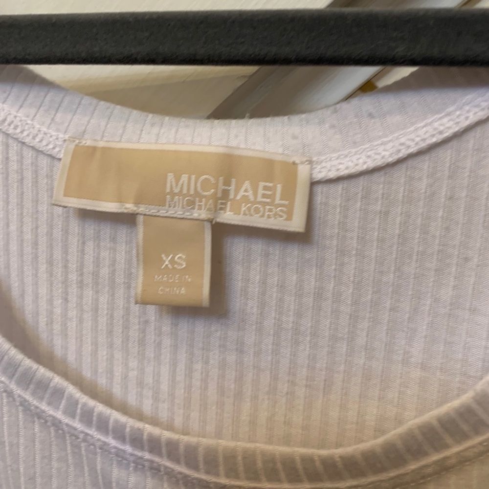 Micheal Kors Ribbed Tank Top - Picture 3 of 3
